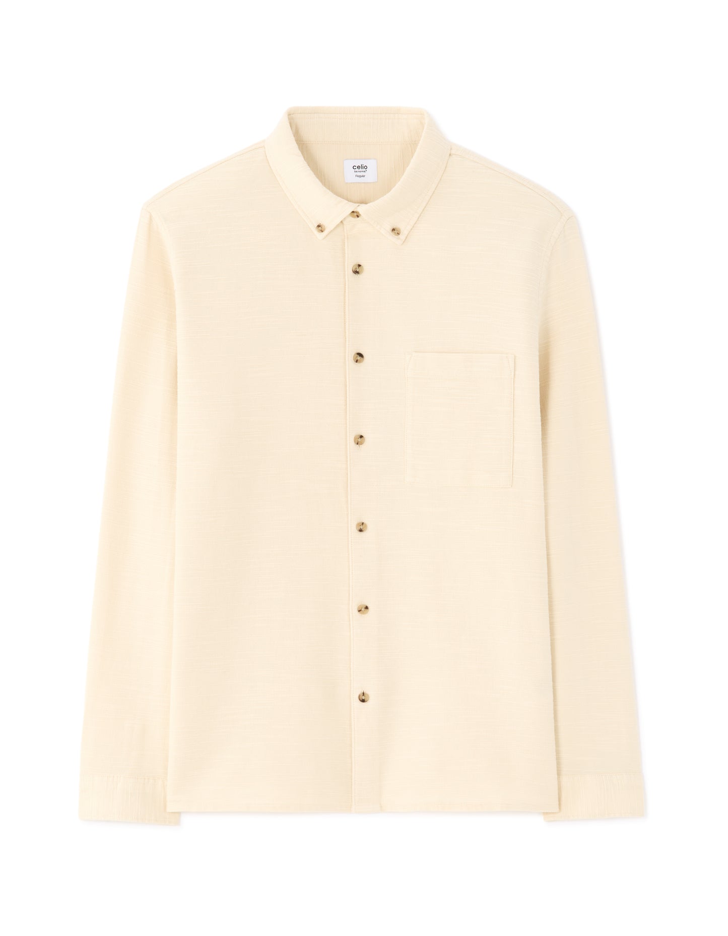 Regular Fit 100% Cotton Solid Spread collar Shirts