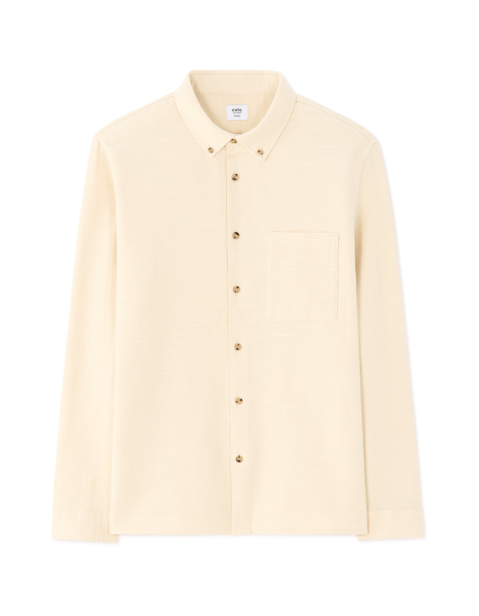 Regular Fit 100% Cotton Solid Spread collar Shirts