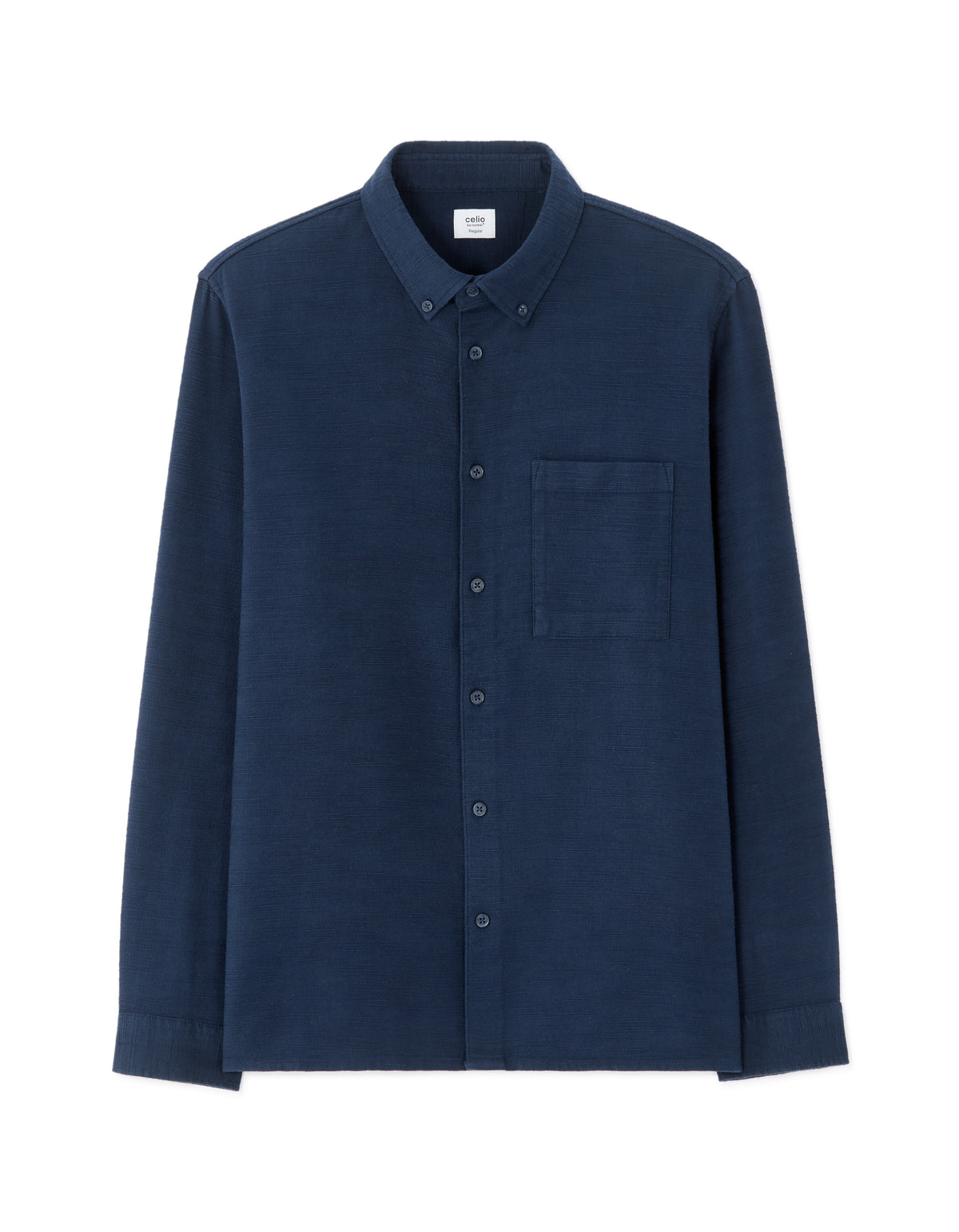 Regular Fit 100% Cotton Solid Spread collar Shirts