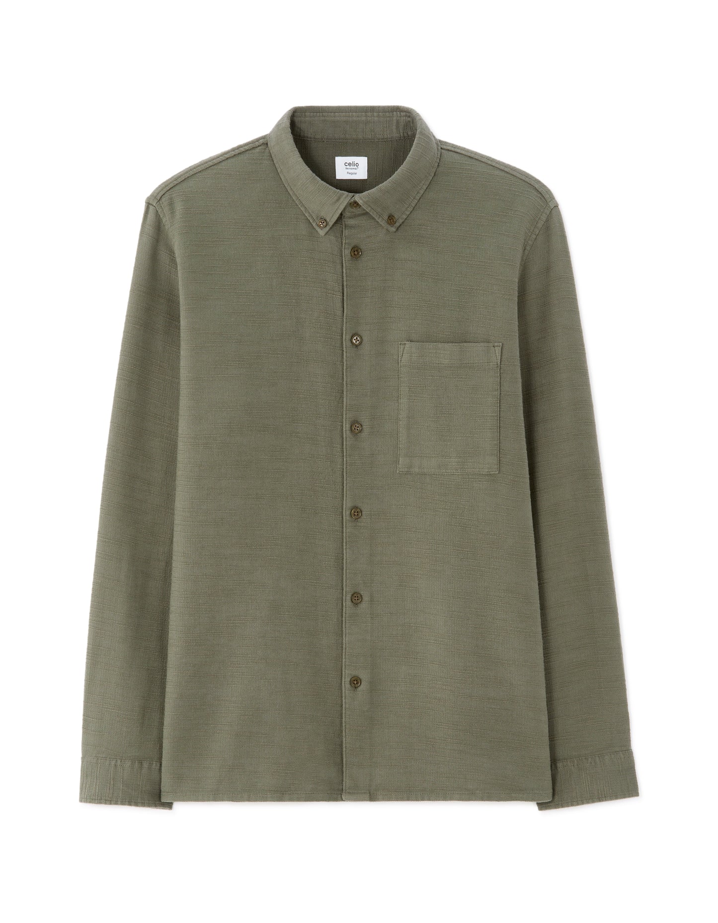 Regular Fit 100% Cotton Solid Spread collar Shirts