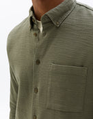 Regular Fit 100% Cotton Solid Spread collar Shirts