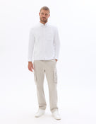 Regular Fit 100% Cotton Solid Spread collar Shirts