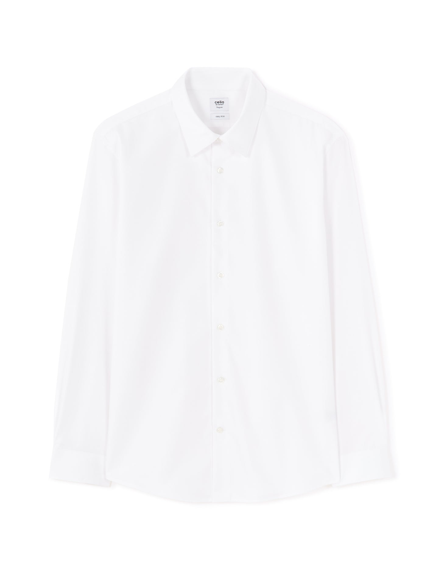 Regular Fit 100% Cotton Solid Spread collar Shirts