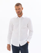 Regular Fit 100% Cotton Solid Spread collar Shirts