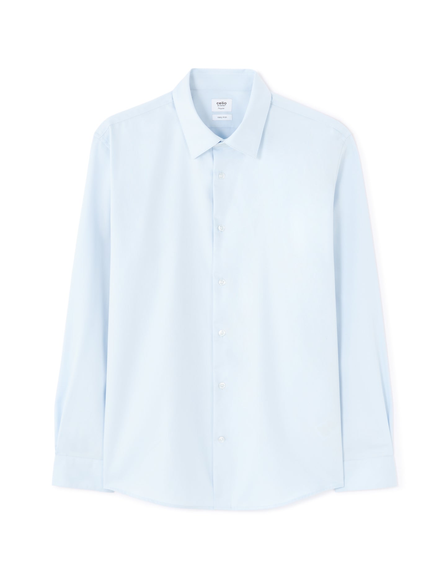 Regular Fit 100% Cotton Solid Spread collar Shirts