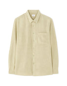 Regular Fit Viscose blend Solid Spread Collar Shirts - Green