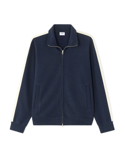 Slim Fit Poly-Cotton Solid High Neck Sweatshirts