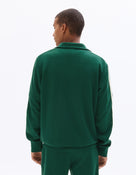 Slim Fit Poly-Cotton Solid High Neck Sweatshirts