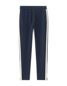 Slim Fit Poly-Cotton Solid Casual Trouser