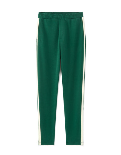 Slim Fit Poly-Cotton Solid Casual Trouser