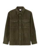 Oversized 100% Cotton Solid Spread Collar Shirts - Khaki