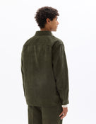 Oversized 100% Cotton Solid Spread Collar Shirts - Khaki