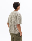 Cropped 100% Cotton Printed Crew Neck T-Shirts