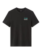 Regular Fit 100% Cotton Printed Crew Neck T-Shirts - Black