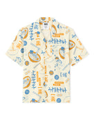 Naruto Regular Fit Cotton Printed Cuban Collar Shirts