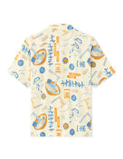 Naruto Regular Fit Cotton Printed Cuban Collar Shirts
