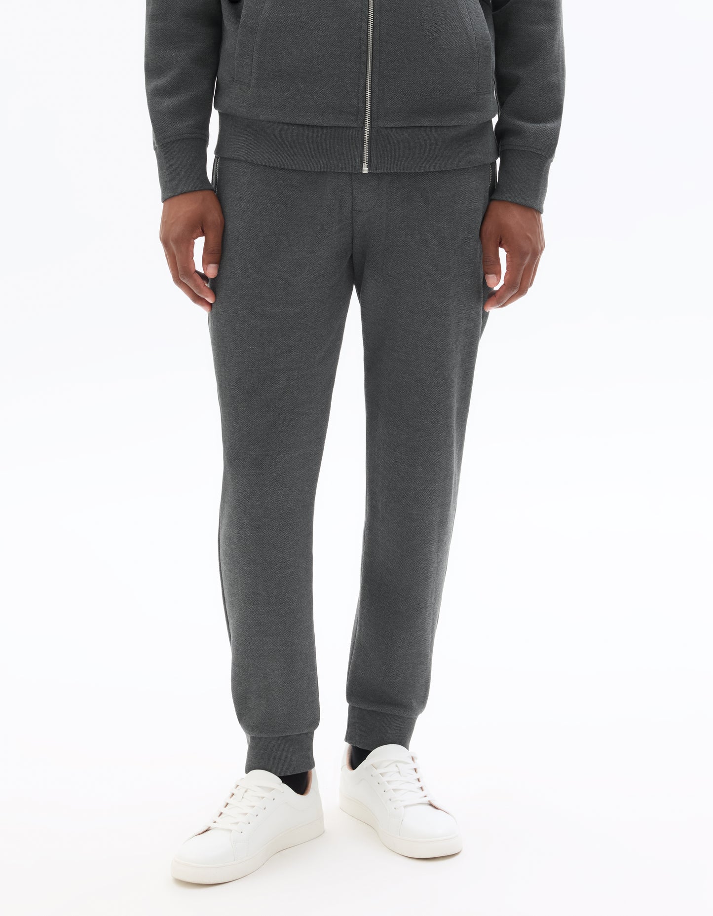 Regular Fit 100% Cotton Solid Casual Trouser
