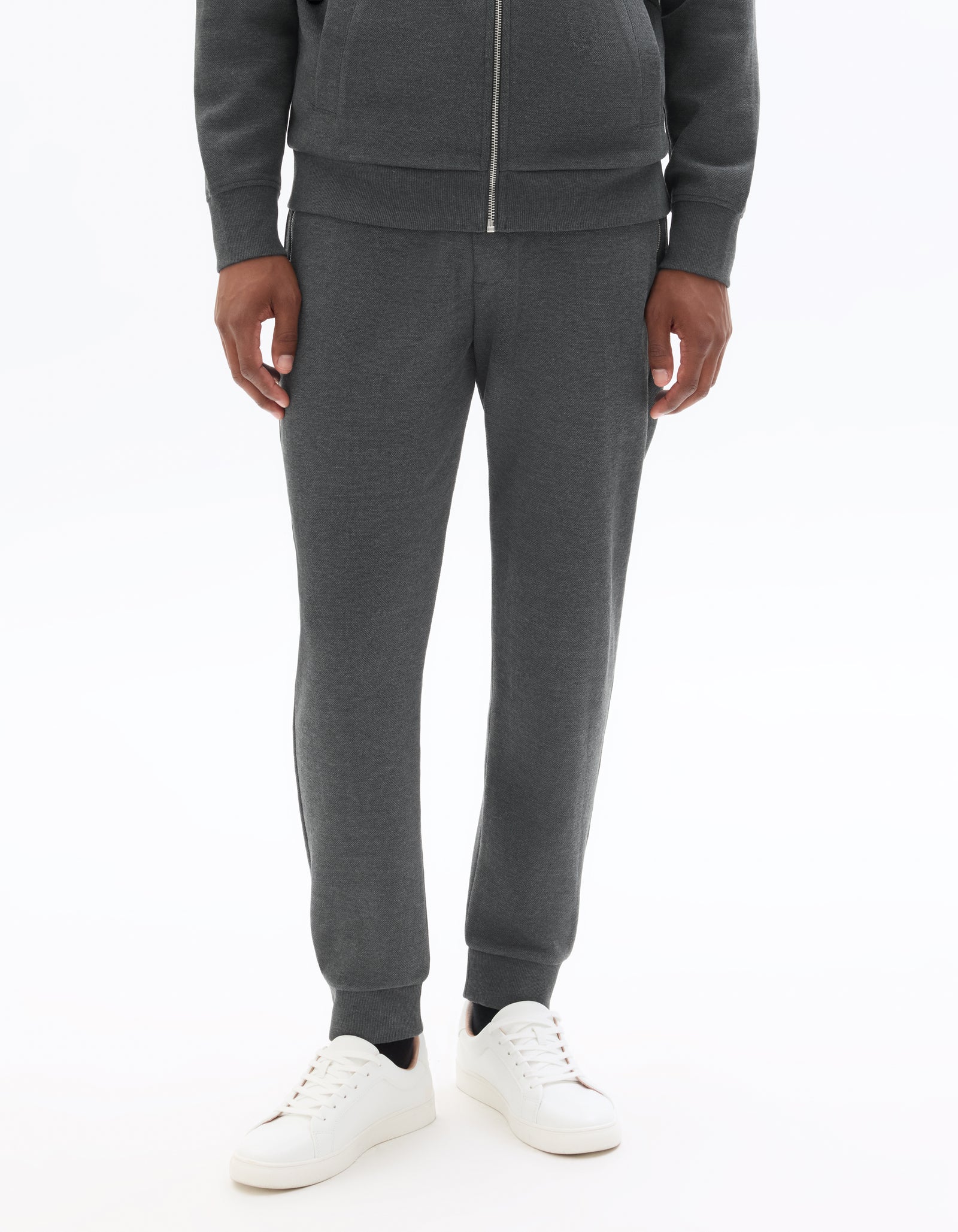Regular Fit 100% Cotton Solid Casual Trouser