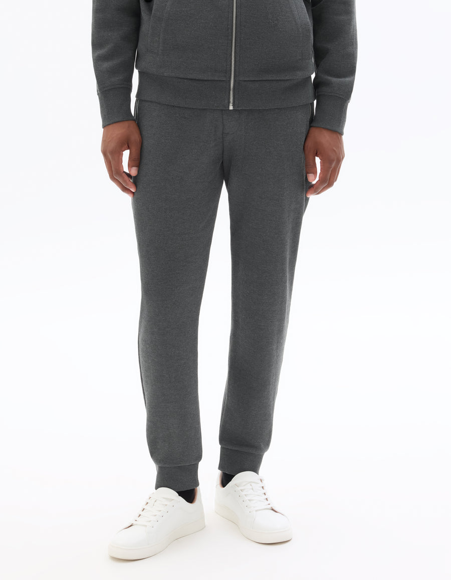 Regular Fit 100% Cotton Solid Casual Trouser