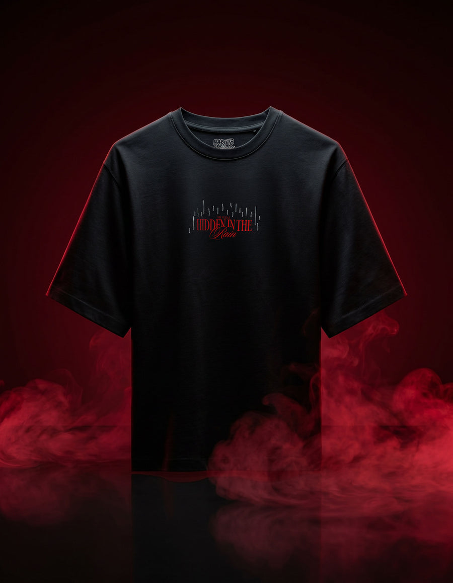 Regular Fit 100% Cotton Printed Crew Neck T-Shirts - Black