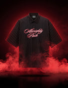 Naruto Regular Fit 100% Cotton Printed Spread Collar Shirts - Black
