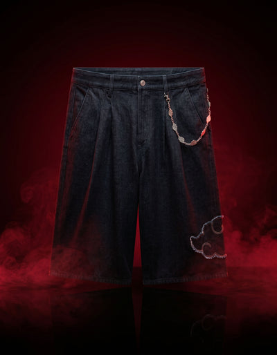 Naruto Regular Fit 100% Cotton Printed Shorts
