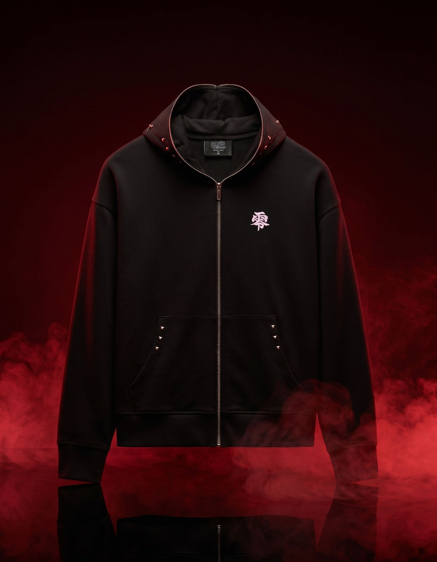 Naruto Regular Fit 100% Cotton Printed Hooded Sweatshirt