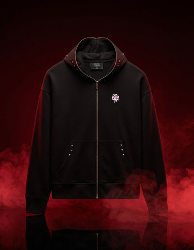 Naruto Regular Fit 100% Cotton Printed Hooded Sweatshirt