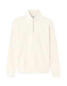 Regular Fit Poly-Cotton Solid High Neck Sweatshirts