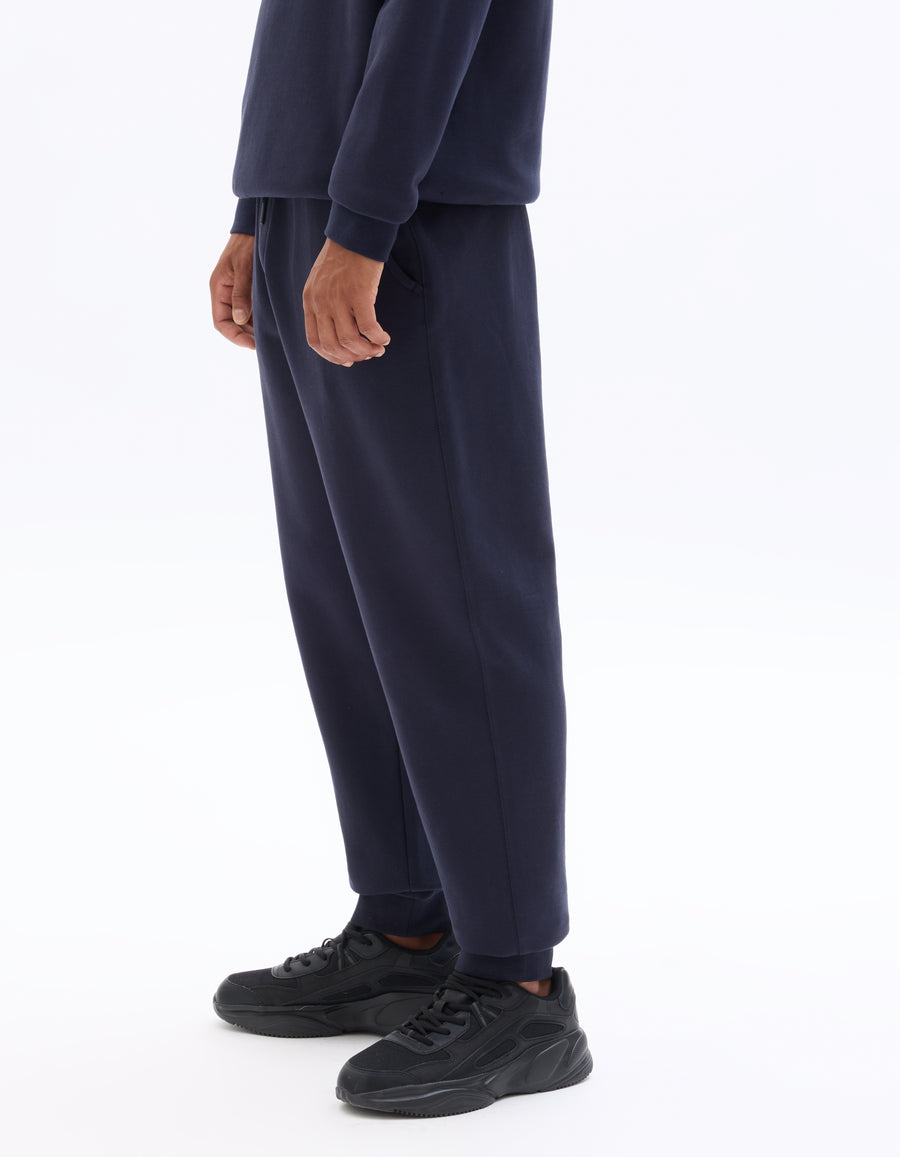 Regular Fit 100% Cotton Solid Casual Trouser