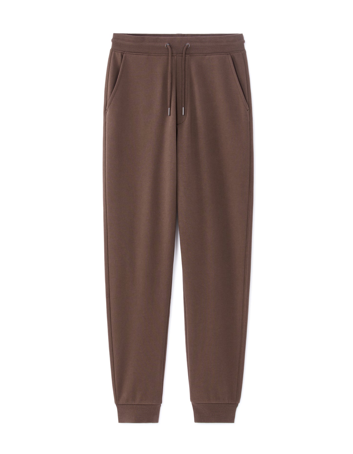 Regular Fit 100% Cotton Solid Casual Trouser