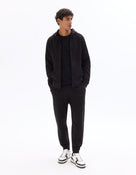 Regular Fit 100% Cotton Solid Casual Trouser