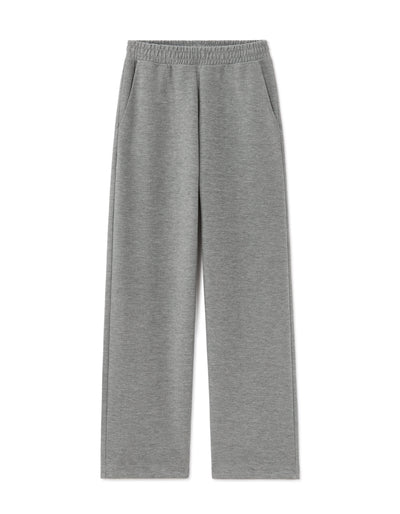 Loose Fit Poly-Cotton Solid Casual Trouser