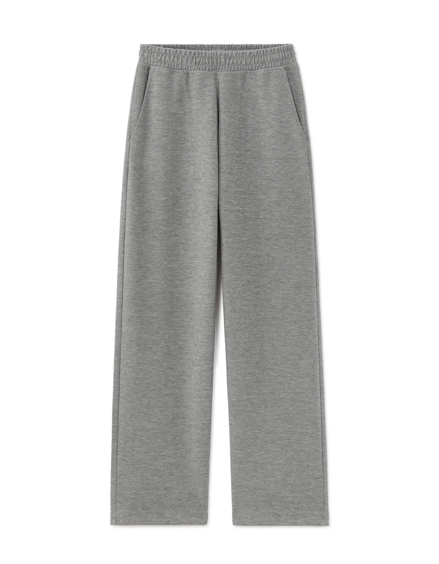 Loose Fit Poly-Cotton Solid Casual Trouser