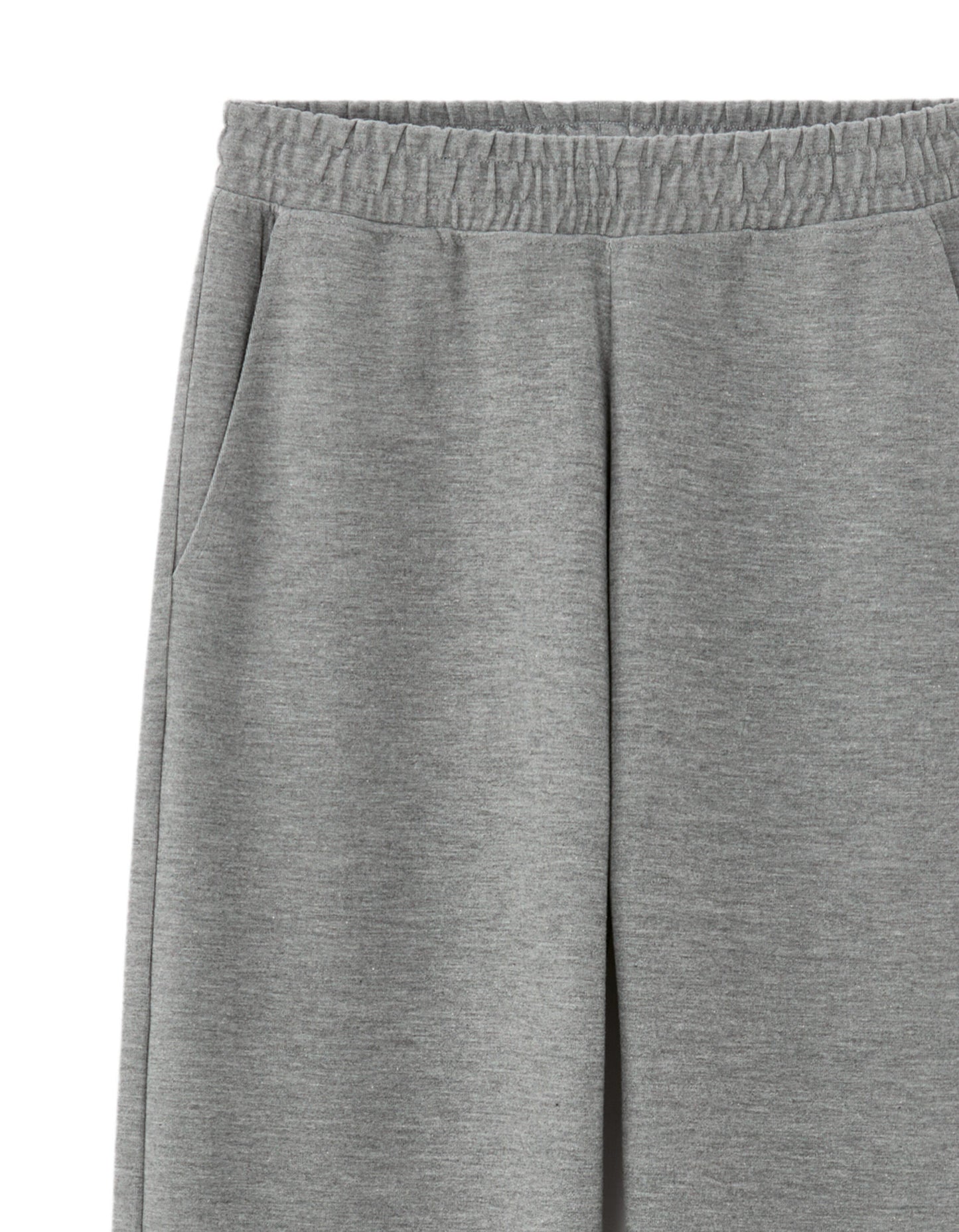 Loose Fit Poly-Cotton Solid Casual Trouser
