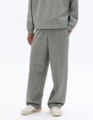 Loose Fit Poly-Cotton Solid Casual Trouser