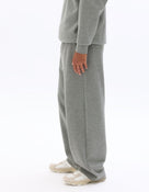 Loose Fit Poly-Cotton Solid Casual Trouser