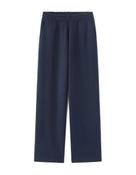 Loose Fit Poly-Cotton Solid Casual Trouser