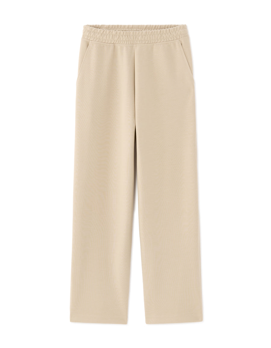 Loose Fit Poly-Cotton Solid Casual Trouser