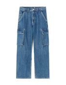 Loose Fit 100% Cotton Solid Jeans