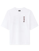 Regular Fit 100% Cotton Printed Crew Neck T-Shirts - White