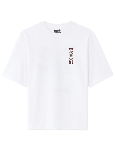 Regular Fit 100% Cotton Printed Crew Neck T-Shirts - White