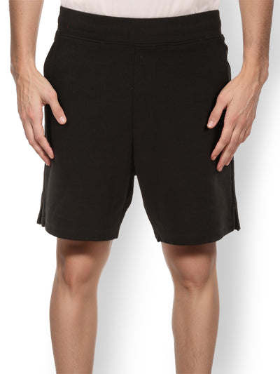 Celio* Polyester Regular Fit Black Shorts