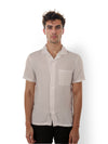 Celio* Solid Regular Fit Cotton White Shirt