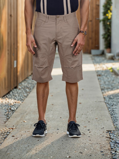 Celio* Cotton Regular Fit Beige Cargo