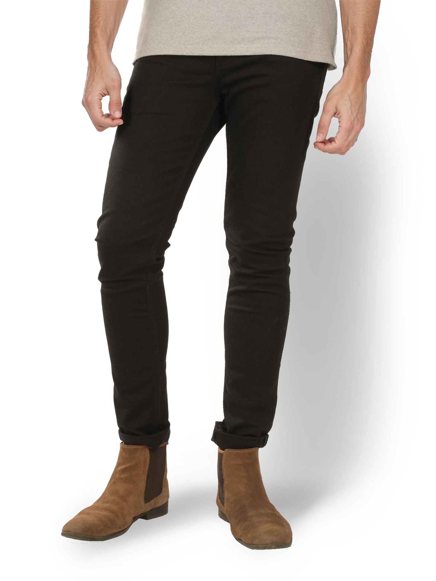 Black Skinny Fit Stay Dark Jeans