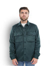 Celio* Solid Regular Fit Polyester Green Jacket
