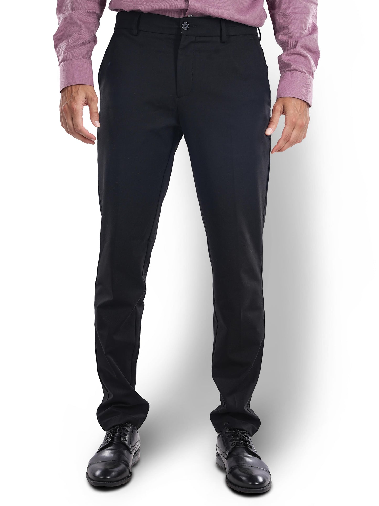 Black Slim Fit Trousers