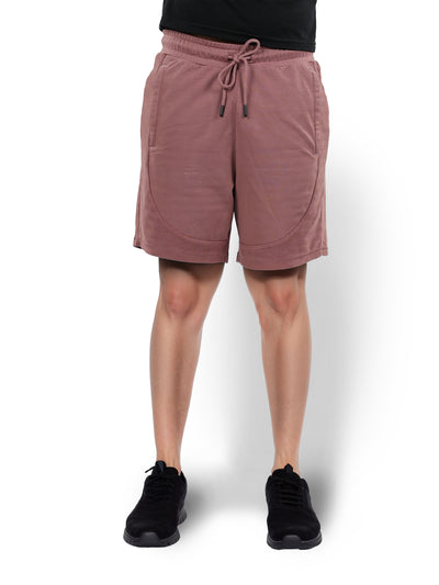 Celio* Cotton Regular Fit Pink Shorts