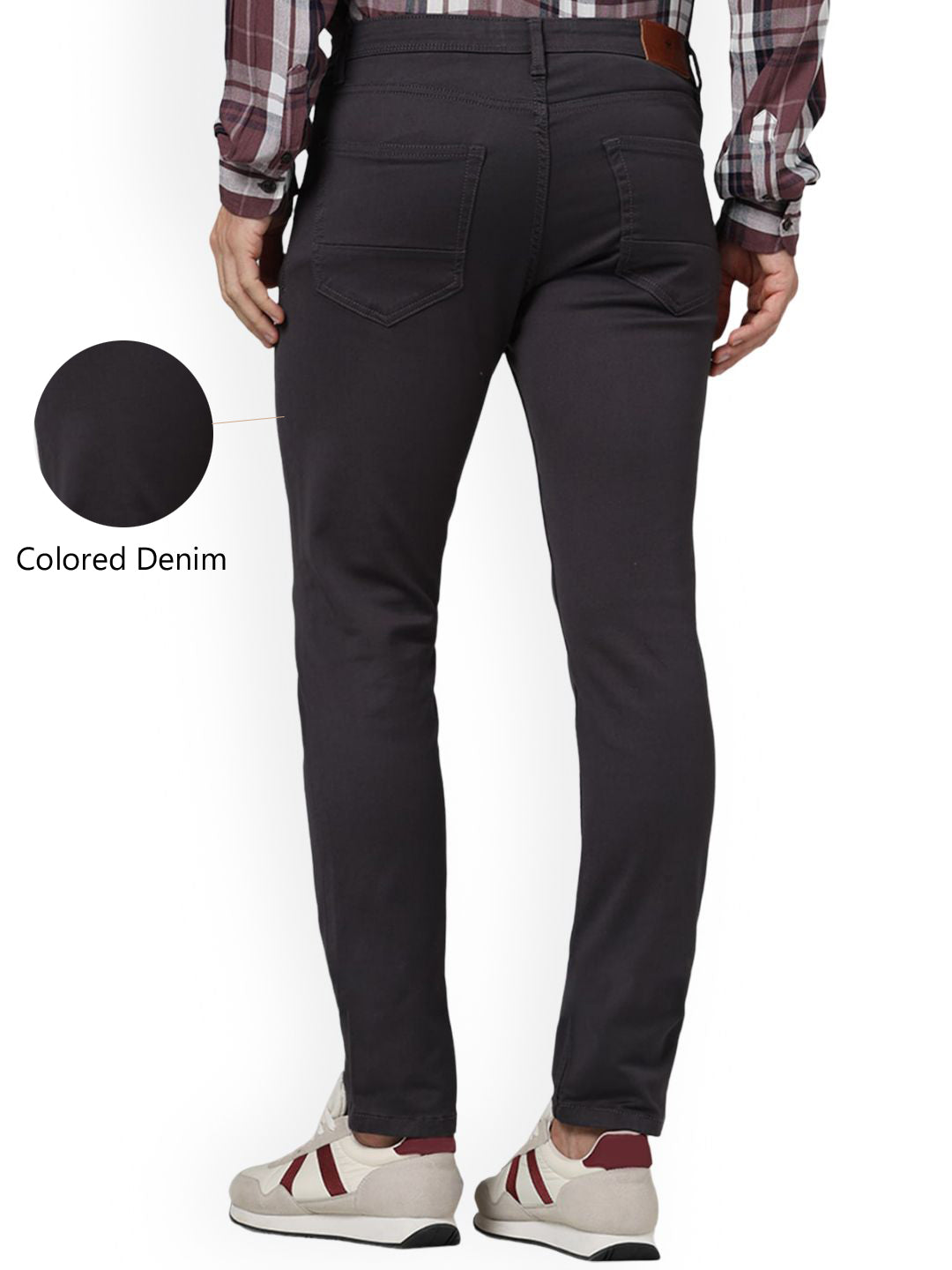 Celio* Cotton Slim Fit Grey Jean